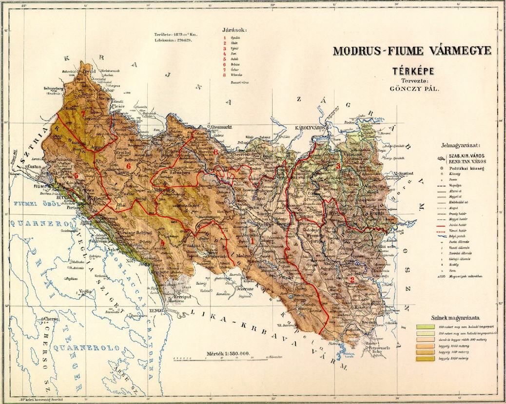 Gespanschaft Modrus-Fiume (Rijeka)